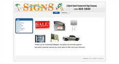 Desktop Screenshot of fastsignz.com